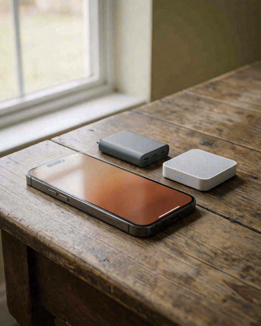 Varios smartphones de distintas marcas sobre una mesa