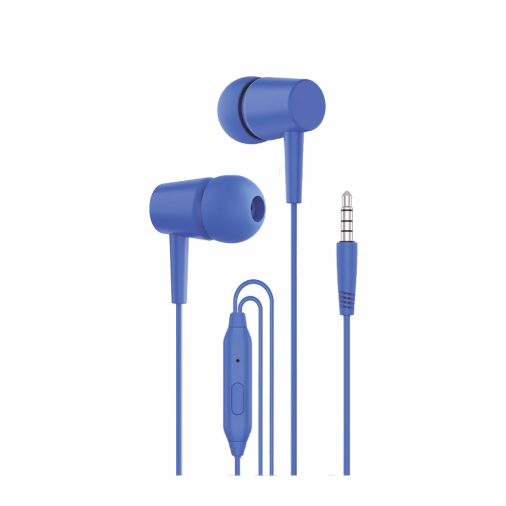 Auriculares 3,5 mm COOL Bear Stereo Con Micro Azul