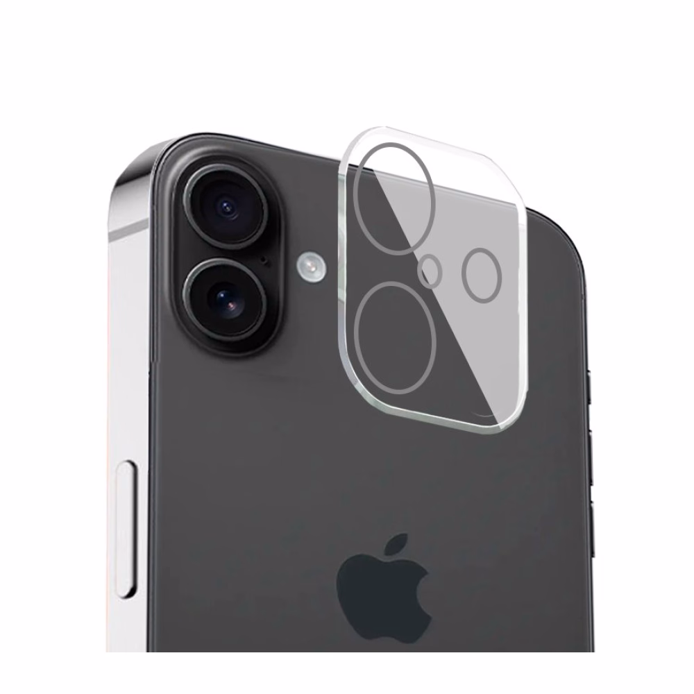 Protector Cristal Templado COOL para Cámara de iPhone 16 / 16 Plus