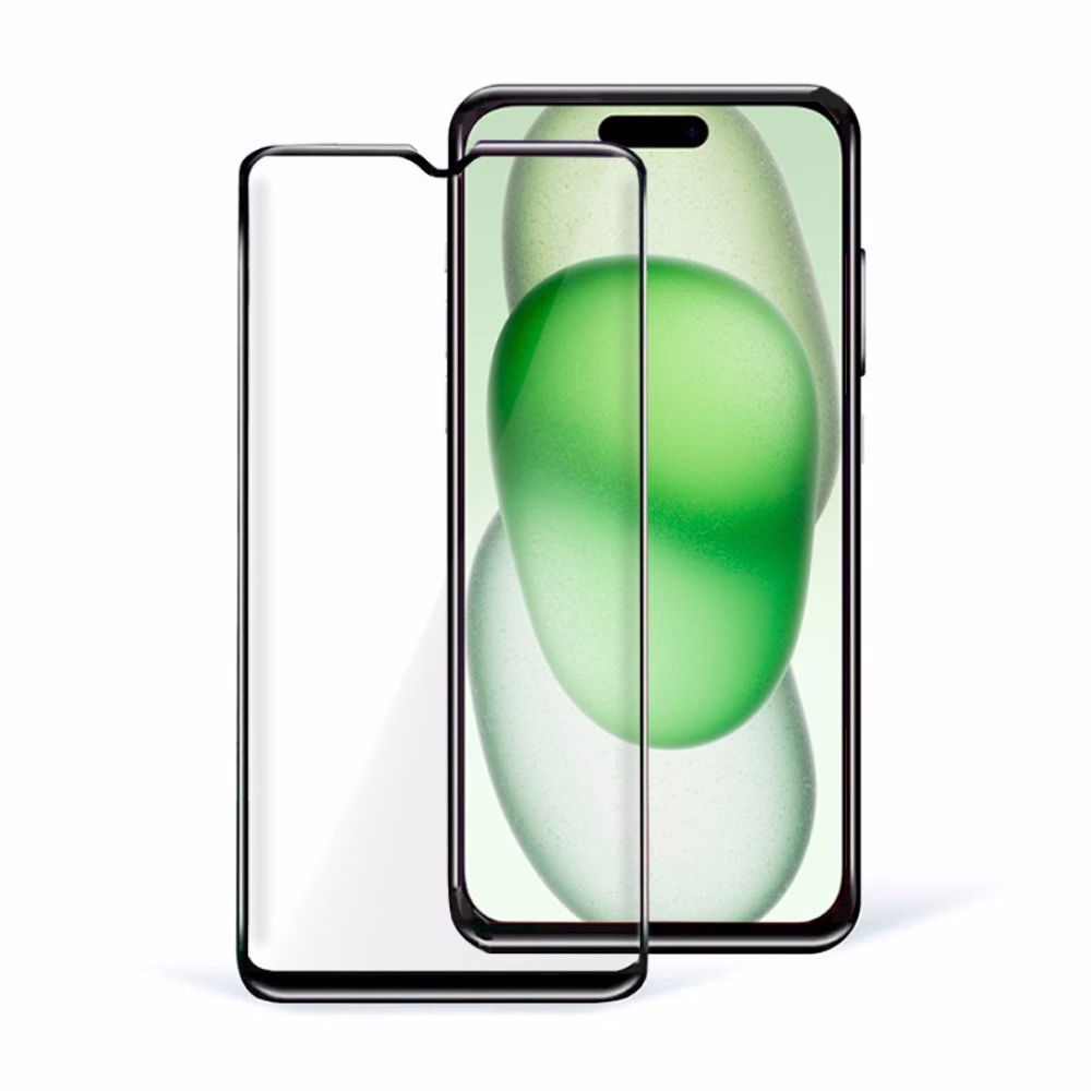 Protector Pantalla Cristal Templado COOL para iPhone 15 Plus / 16 Plus / 14 Pro Max (FULL 3D)