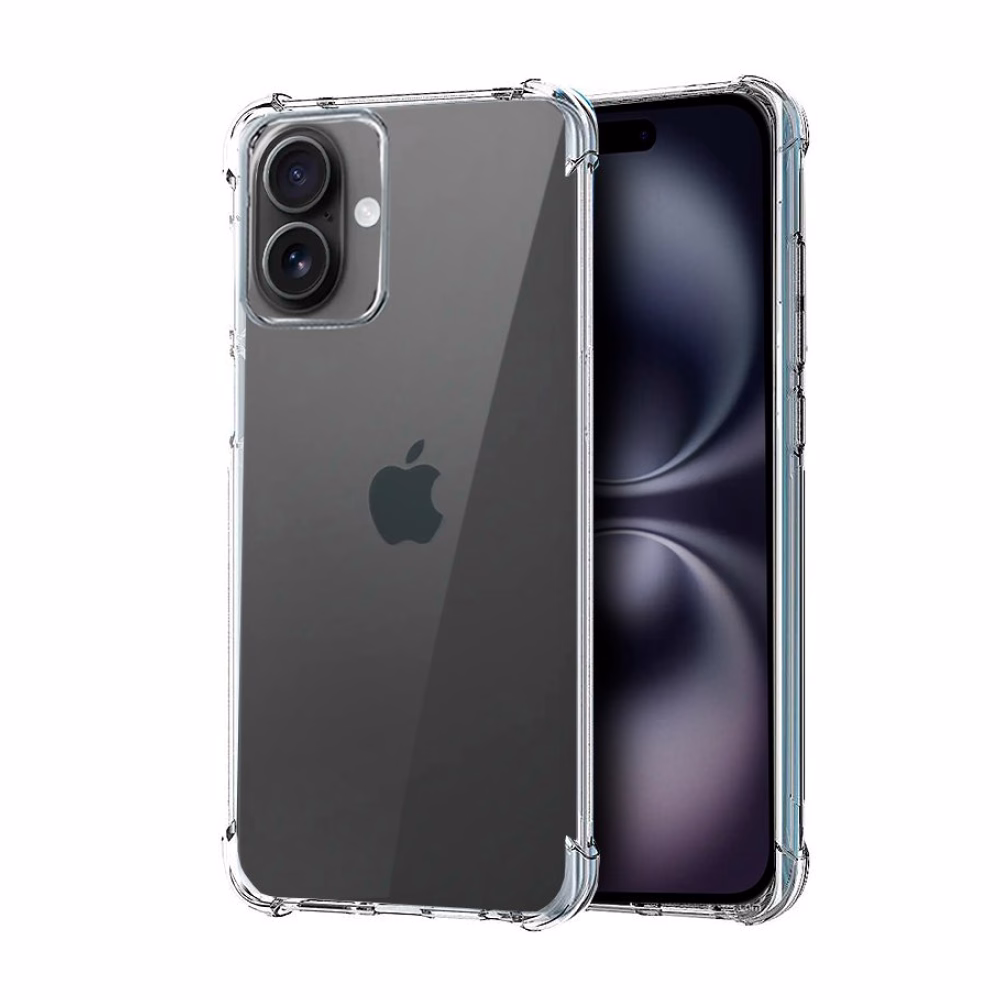 Carcasa COOL para iPhone 16 AntiShock Transparente