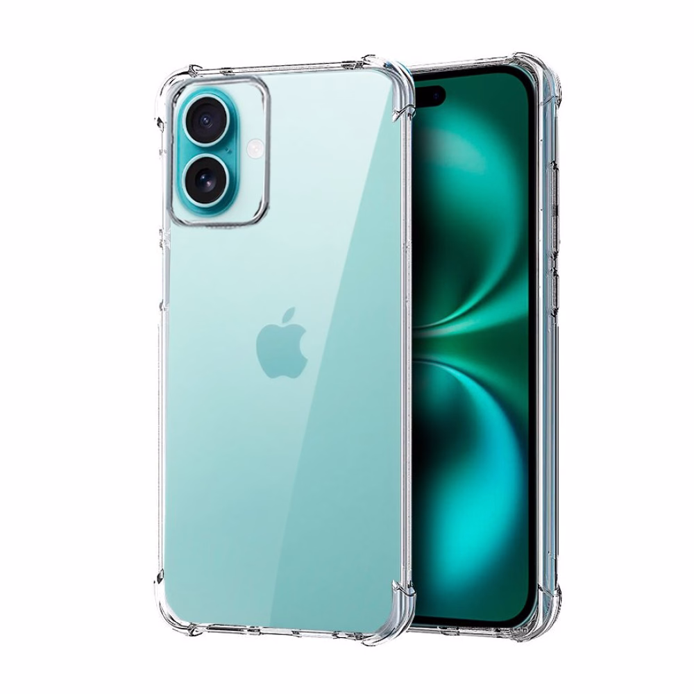 Carcasa COOL para iPhone 16 Plus AntiShock Transparente