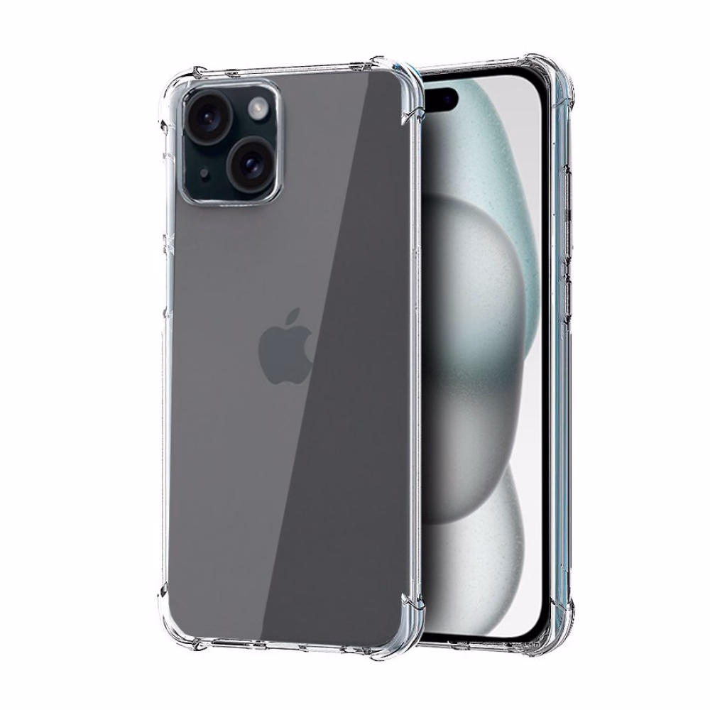 Carcasa COOL para iPhone 15 AntiShock Transparente