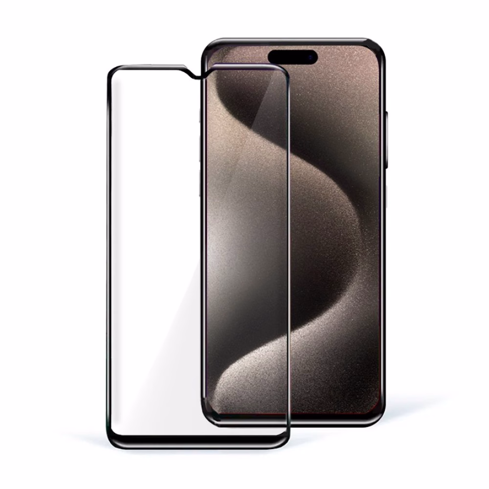 Protector Pantalla Cristal Templado COOL para iPhone 15 Pro Max (FULL 3D)